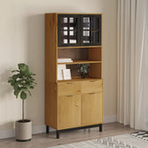 Highboard Brown and black