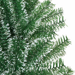 Artificial Christmas Tree Green and white PET 59.1 in