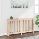 Radiator Cover 60.2x7.5x33.1 Solid Wood Pine