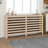 Radiator Cover 66.5x7.5x33.1 Solid Wood Pine