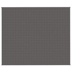 Gray Bostome weighted blanket, 86.6x102.4 inches, 24.3 pounds.