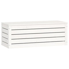 Storage Box White Solid pine wood Large Storage Box Rectangular