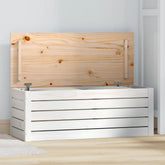 Storage Box White Solid pine wood Large Storage Box Rectangular