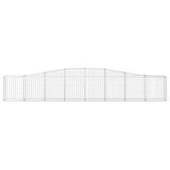 Gabion Basket Silver Galvanized Iron Large Decorative Inlays