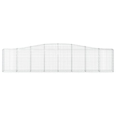 Gabion Basket Silver Galvanized iron Large Durable