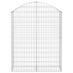 Gabion Basket Galvanized Silver Galvanized Iron Large