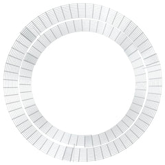 39.4-inch galvanized iron gabion fire pit with mesh cage structure.
