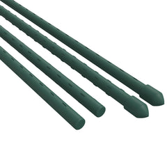 Pack of 30 green steel plant support stakes, each 59.1 inches long with pointed ends.