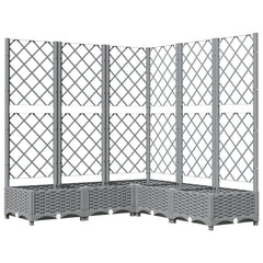 Garden Planter Light grey Polypropylene Large Planters