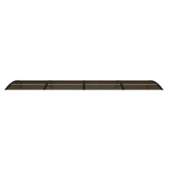 Door Canopy Black Polycarbonate, ABS, Aluminum Large Durable