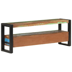 TV Cabinet Multicolor Solid reclaimed wood Storage TV Cabinet