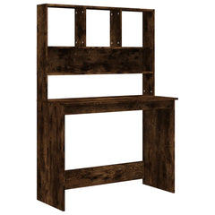 Desk Smoked oak Engineered wood Compact Desk Rectangular