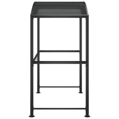 BBQ Gazebo Anthracite Steel Large Seats Many BBQ Gazebo