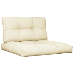 Pallet Cushion Cream Fabric (100% polyester) Medium