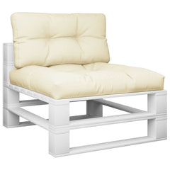Pallet Cushion Cream Fabric (100% polyester) Medium
