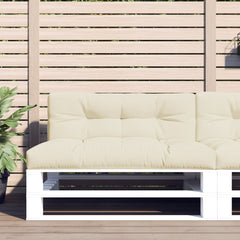 Pallet Cushion Cream 100% polyester Large