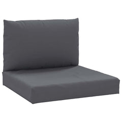 Pallet Cushion Anthracite Oxford fabric Square Contemporary