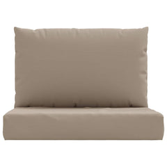 Pallet Cushion Taupe Oxford Fabric, 100% polyester 23.6 x 23.6 in