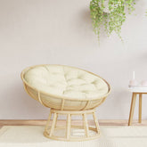 Round Cushion Cream Ø 39.4x4.3 Oxford Fabric