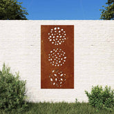Garden Wall Decoration Regular metal color (will rust) Corten steel