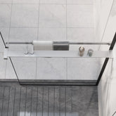 Shower Shelf Chrome Aluminum alloy, Zinc alloy 31.5 in long