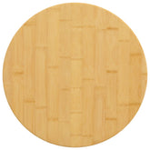 Table Top Natural Bamboo Bamboo 11.8 in diameter Durable