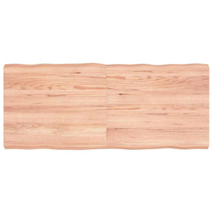 Table Top Light brown Solid oak wood 55.1 x 23.6 in