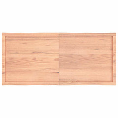 Table Top Light brown Solid oak wood 55.1 x 23.6 in