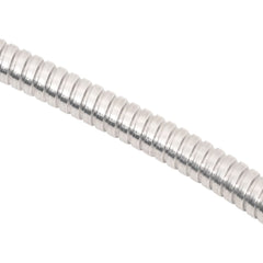 Garden Hose Silver Stainless Steel 49.2 ft Lightweight
