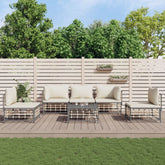 Garden Lounge Set Anthracite, Beige