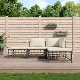 Garden Lounge Set Anthracite