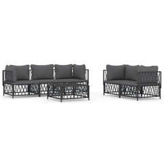 Garden Lounge Set Anthracite