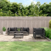 Garden Lounge Set Anthracite