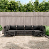 Garden Lounge Set Anthracite