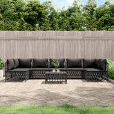 Garden Lounge Set Anthracite