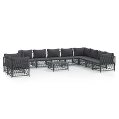 Garden Lounge Set Anthracite