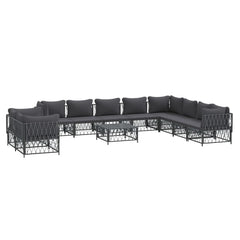 Garden Lounge Set Anthracite
