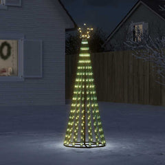 LED Christmas Tree Warm white, dark green PVC, Copper, Iron
