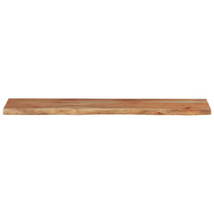 Table Top Natural wood Solid Acacia wood 55.1 x 11.8 x 1.5 in