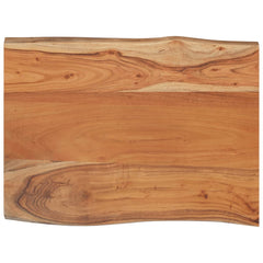 Table Top Natural wood Solid acacia wood 20x16 in Durable