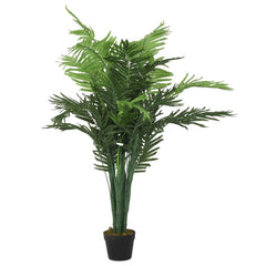Artificial Palm Tree Green PE, Iron, Textile fiber, Plastic Medium