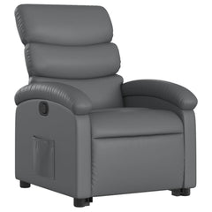 Stand Up Recliner Chair Gray