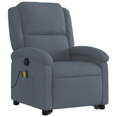 Stand Up Massage Recliner Chair Dark grey