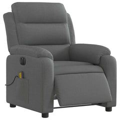 Electric Massage Recliner Chair Dark Gray