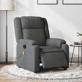 Electric Massage Recliner Chair Dark gray