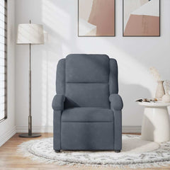 Massage Recliner Chair Dark grey