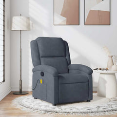 Massage Recliner Chair Dark grey