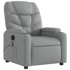 Massage Recliner Chair Light grey