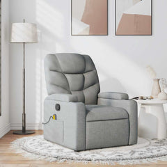 Massage Recliner Chair Light grey