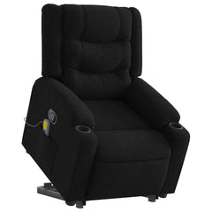 Stand Up Massage Recliner Chair Black